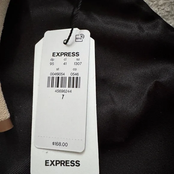 NWT. Brian Atwood x Express slouch suede shoes - Picture 5 of 8